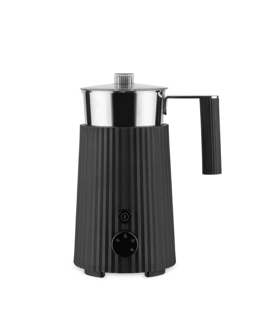 Alessi - Plisse Multi-Function Milk Frother | Black