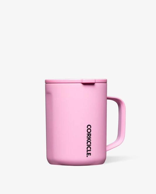 Corkcicle Neon Lights Coffee Mug 16oz | Sun Soaked Pink
