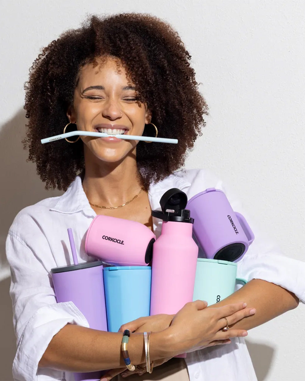 Corkcicle Neon Lights Coffee Mug 16oz | Sun Soaked Pink