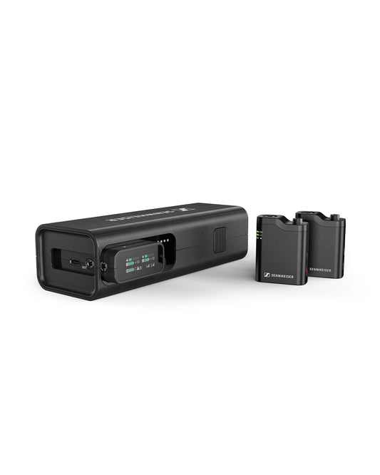 Sennheiser Pro Audio Profile Wireless 2-Channel All-in-One 2.4 GHz Clip-On & Handheld Microphone System