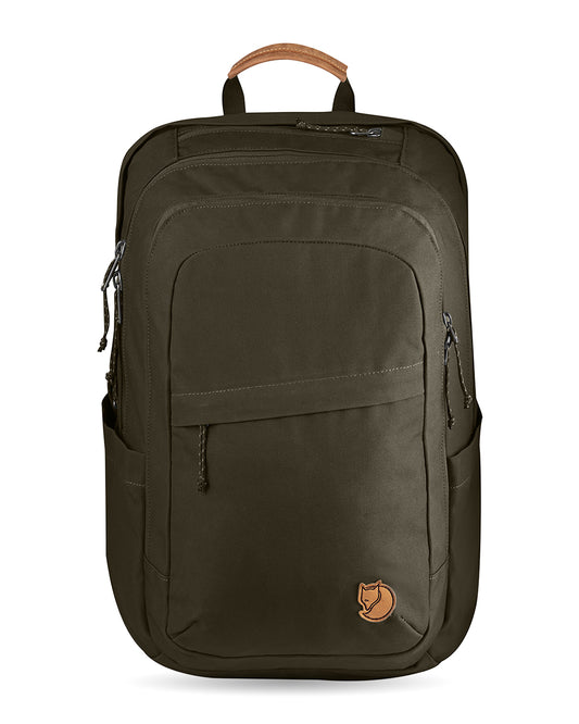 Fjallraven Raven Backpack 28 in Dark Olive | Dark Olive