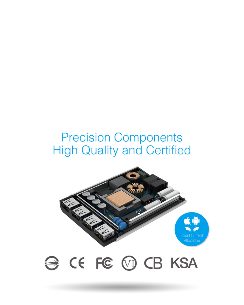 Just Mobile AluCharge Multi-Port USB Charger