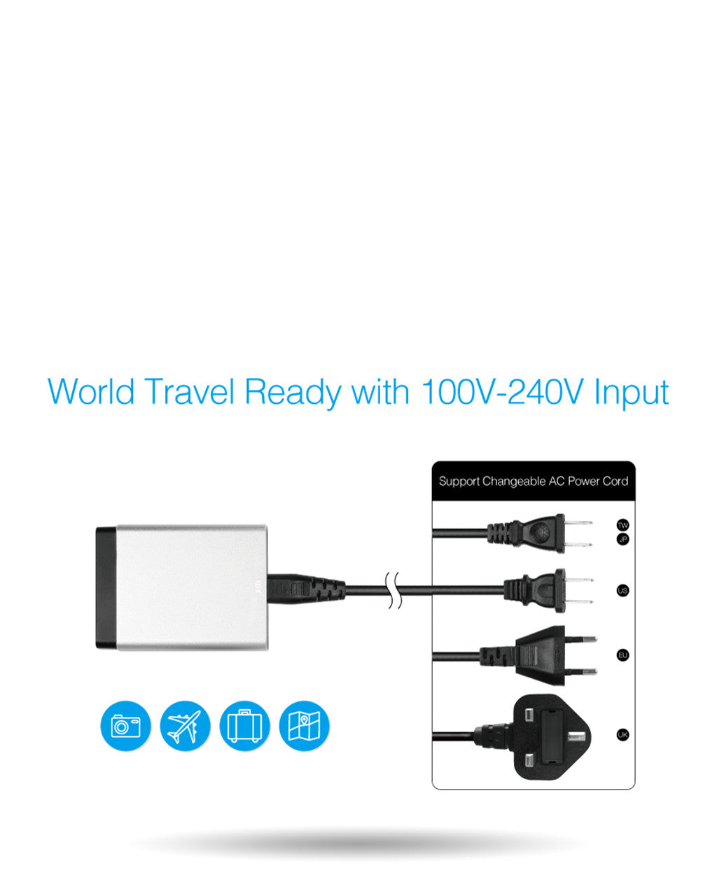 Just Mobile AluCharge Multi-Port USB Charger