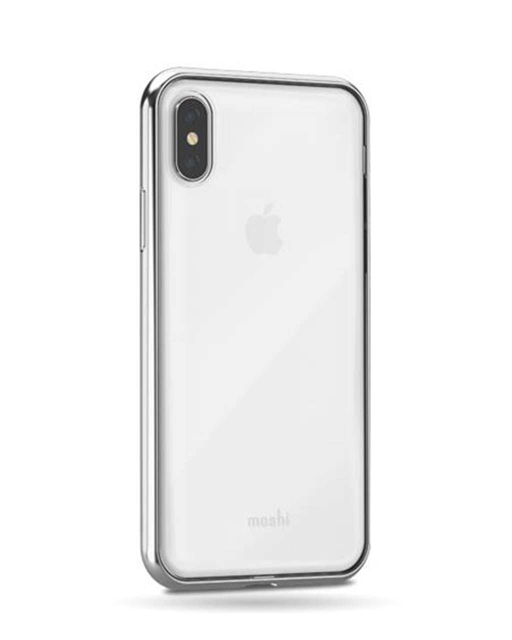 Moshi Vitros Clear Phone Case for iPhone X/Xs | Silver